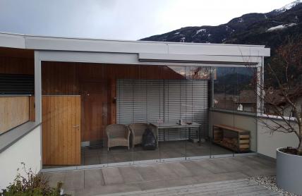 Balkonverglasung